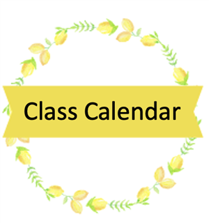 class calendar